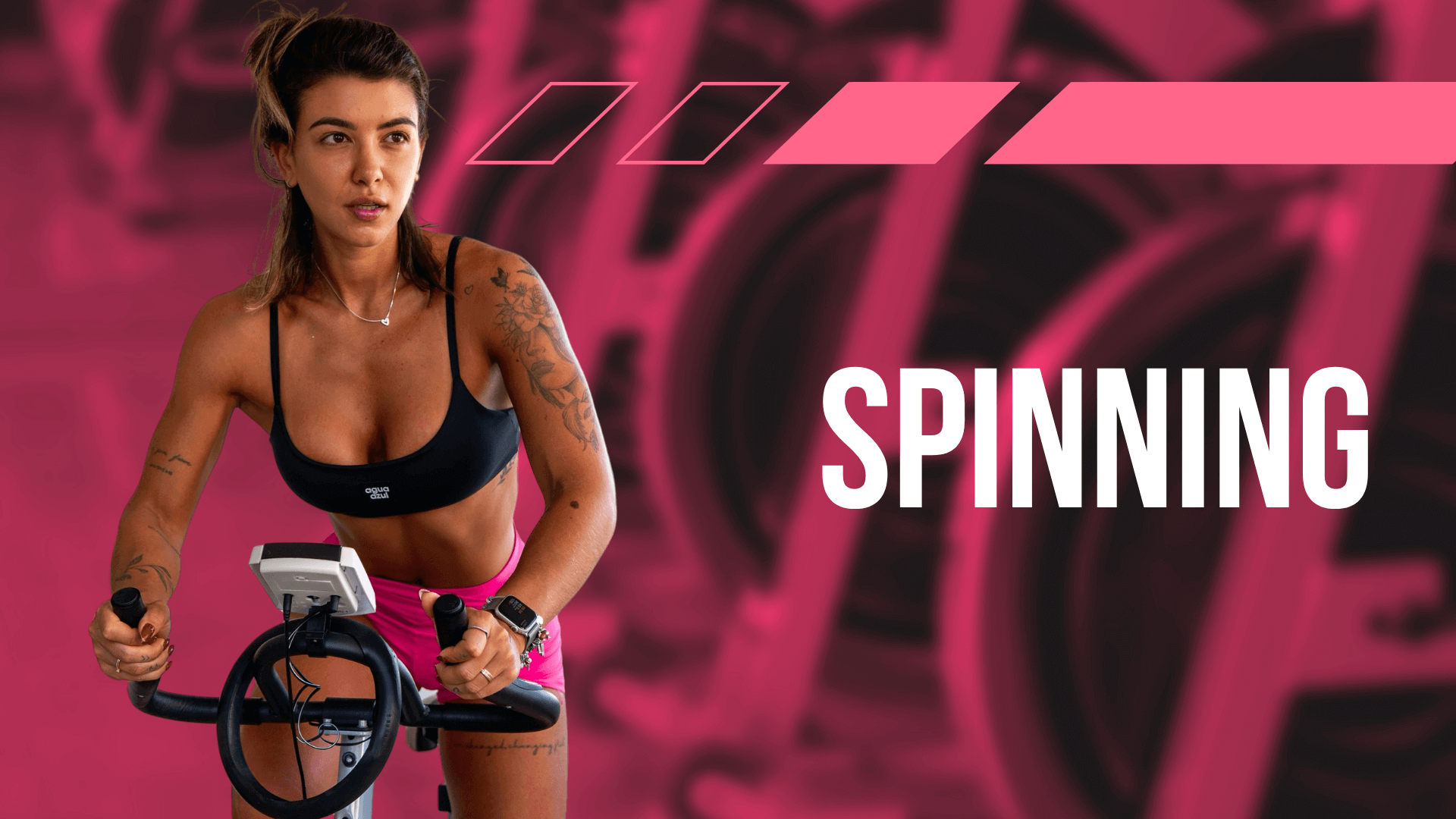 Aulas de Spinning Bike Indoor na Natflix