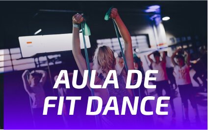 Aulas de Fit Dance e Dança na Natflix Fitness
