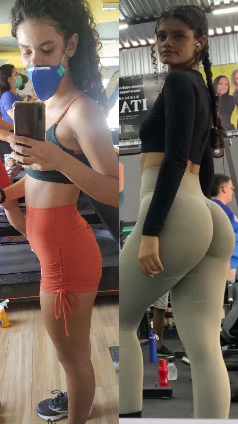 Antes e depois aluna Natflix Fitness 14